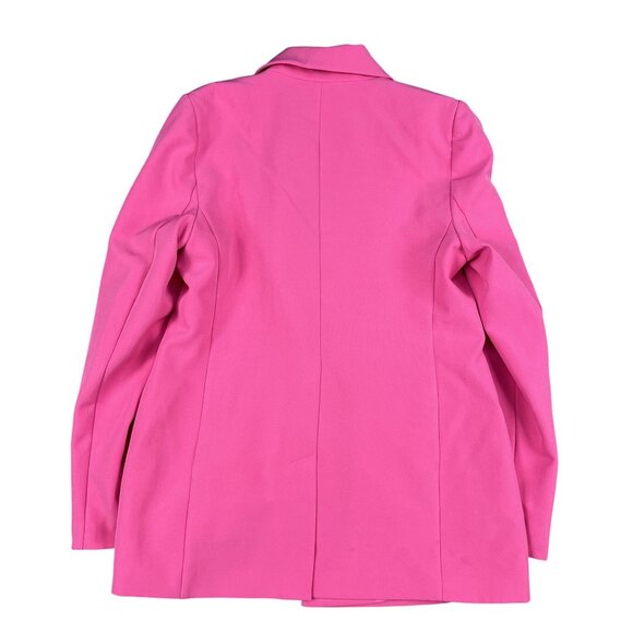 NWOT the Drop Womens Blake Rose Pink Long Career Blazer Sz Medium - Picture 3 of 6